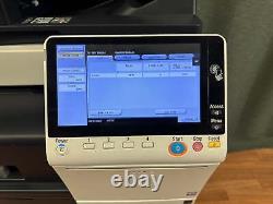 Demo Konica Minolta Bizhub 368e B/W Copier Printer Scanner Fax Finisher LOW 4k