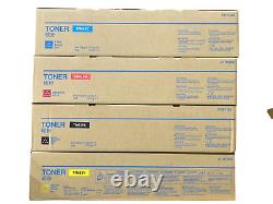 For Konica Minolta TN-615 Toner Cartridge Set Bizhub Press C8000 CMYK Compatible