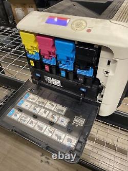 Konica Minolta BIZHUB C35P Color Laser Printer NO BLACK INK UNTESTED AS IS