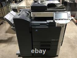 Konica Minolta BizHub C360 Multifunction Floor Standing Office Printer READ DESC