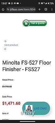 Konica Minolta Bizhub 223 Super G3 + Floor Finisher FS-527