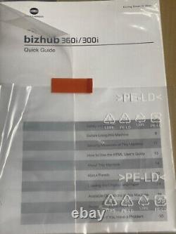 Konica Minolta Bizhub 300i Printer Copier Model 302304 New In Box