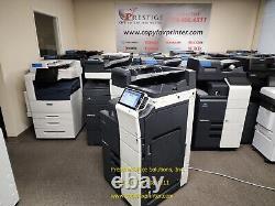Konica Minolta Bizhub 558e Black/White Copier Printer Scanner. Meter only 10k