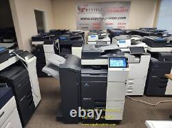 Konica Minolta Bizhub C258 Color Copier Printer Scanner. Finisher Included