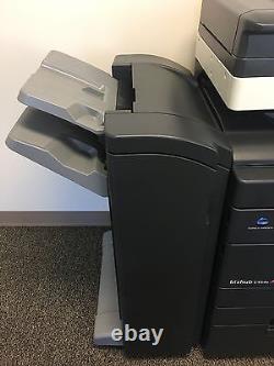 Konica Minolta Bizhub C454e Color Copier Printer Scanner Network LOW 126k total
