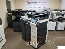 Konica Minolta Bizhub C458 Color Copier Printer Scanner Meter Only 151k