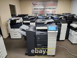 Konica Minolta Bizhub C458 Color Copier Printer Scanner Meter Only 38k