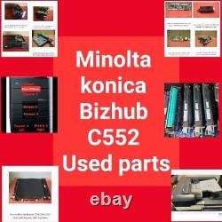 Konica Minolta Bizhub C552 Used parts