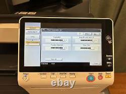 Konica Minolta Bizhub C659 Copier Printer Scanner Fax Booklet Finisher Low 40K