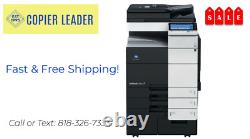 Konica Minolta Bizhub C754e (129k Meter Only) Copier Printer Scan Fax MFP