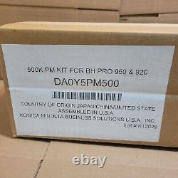Konica Minolta bizhub PRO 920 950 500K PM Kit DA0Y5PM500