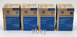 NEW Konica Minolta bizhub C3320i CMYK toner set NEW